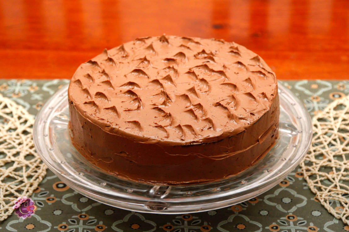 Double chocolate cake