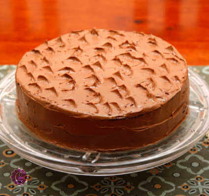 Double chocolate cake