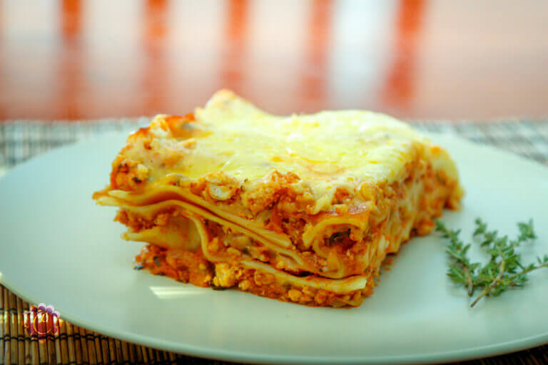 Wholemeal chicken lasagne - Cuppiest.com